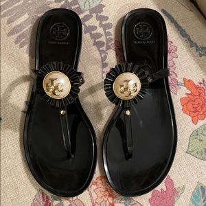 Tory Burch Melody Pearl Jelly Sandals